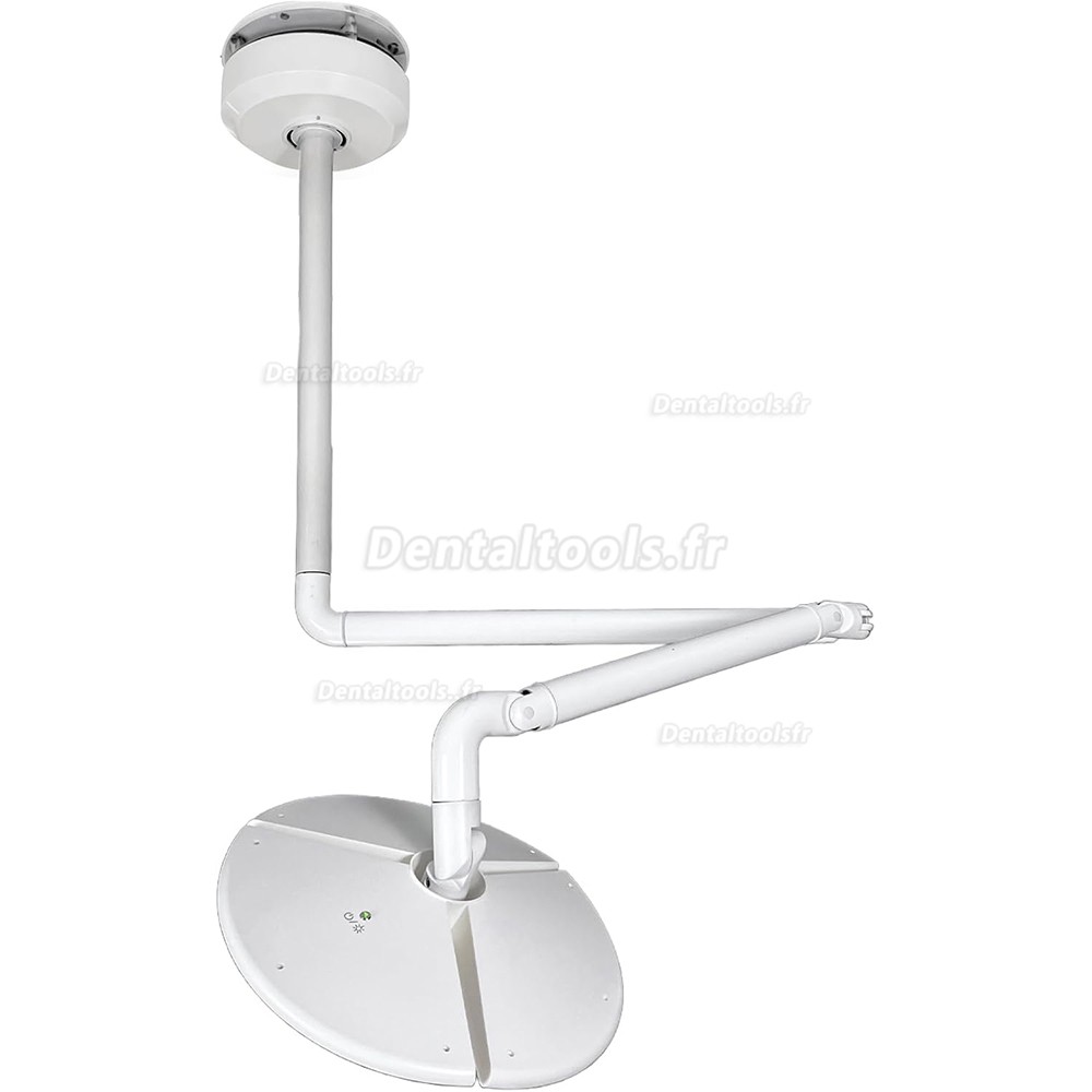 KWS KD-2036D-4 lampe scialytique dentaire LED sans ombre 80W montage plafond